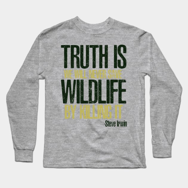 Truth Is Long Sleeve T-Shirt by Mercado Graphic Design